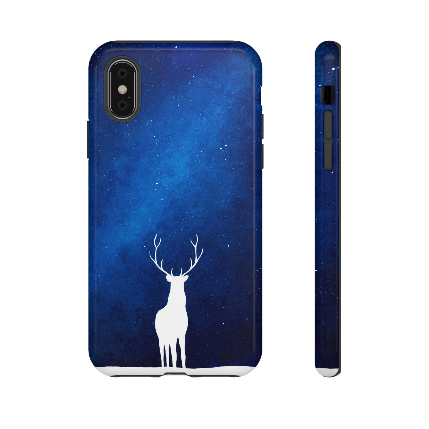 Phone case mockup featuring Guardian’s Watch artwork by Lunar Lullabies