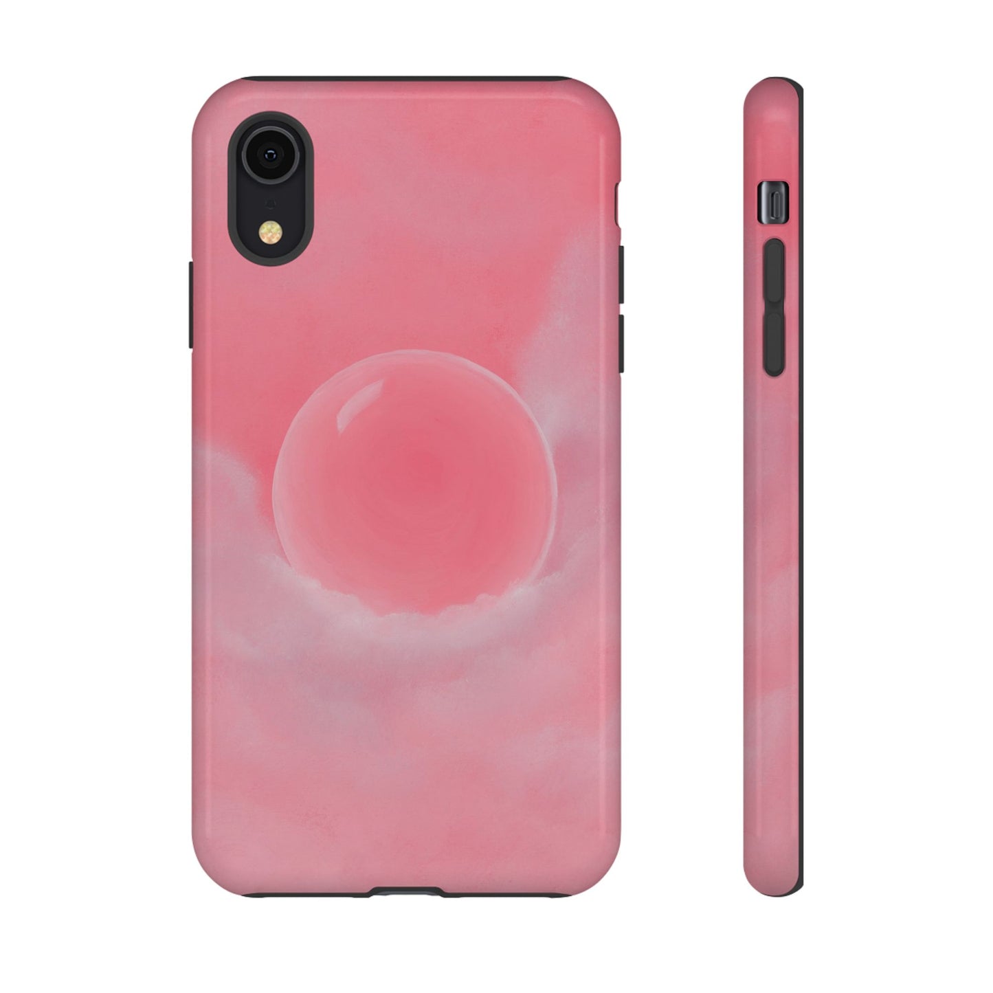 Phone case mockup featuring Glinda’s Good artwork by Lunar Lullabies