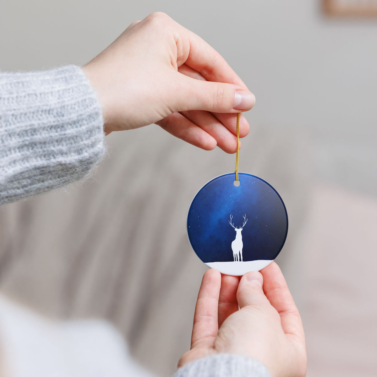 Guardian’s Watch Ceramic Holiday Ornament