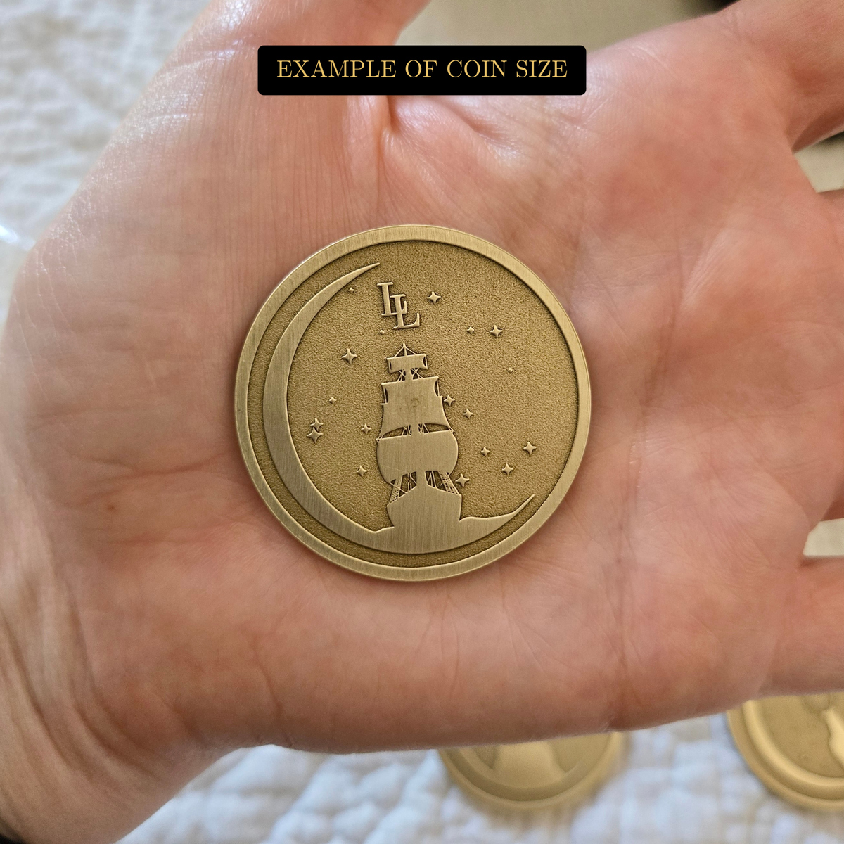 1.5” Collector Coin – Choose Your Artwork