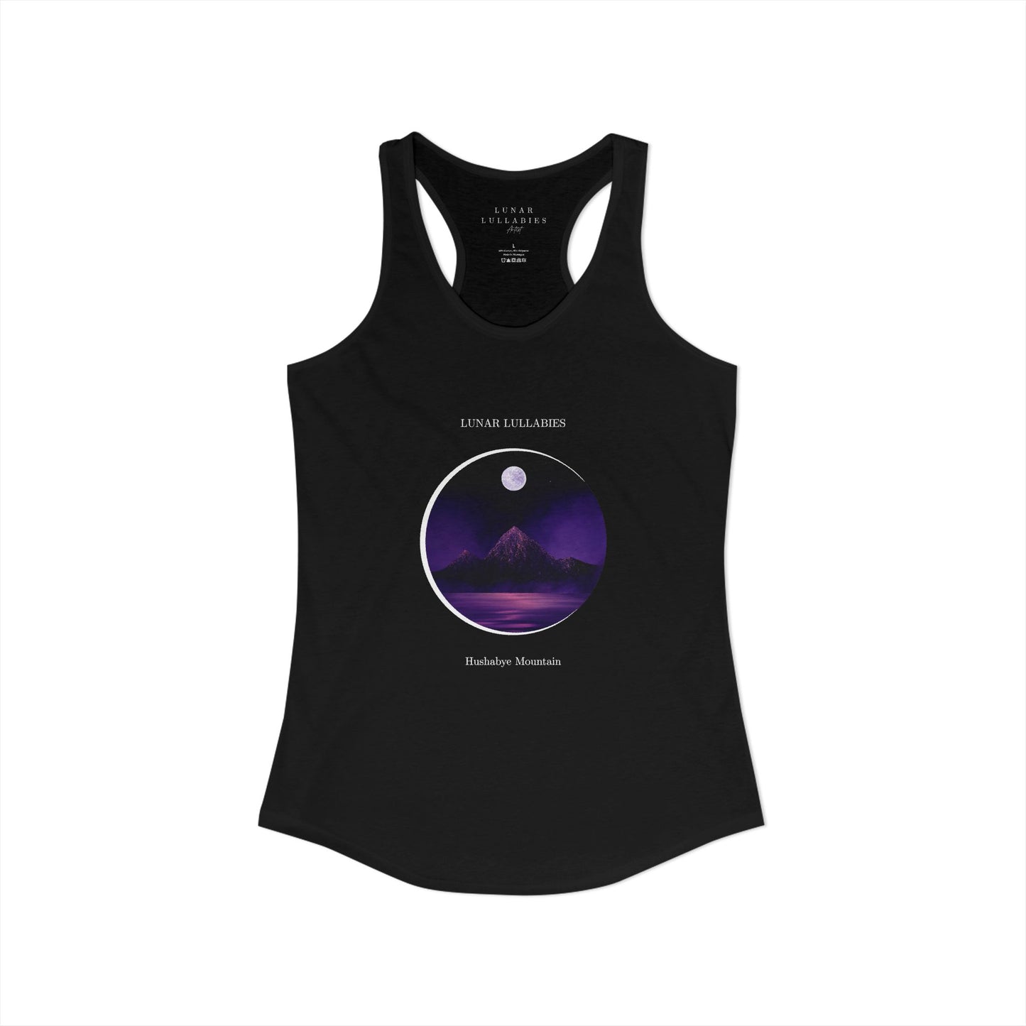 Hushabye Mountain Purple Moon Racerback Tank
