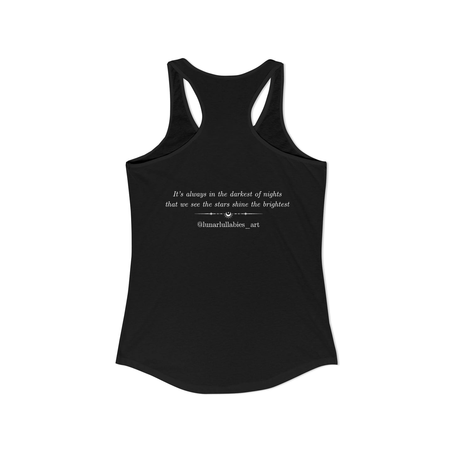 Hushabye Mountain Purple Moon Racerback Tank