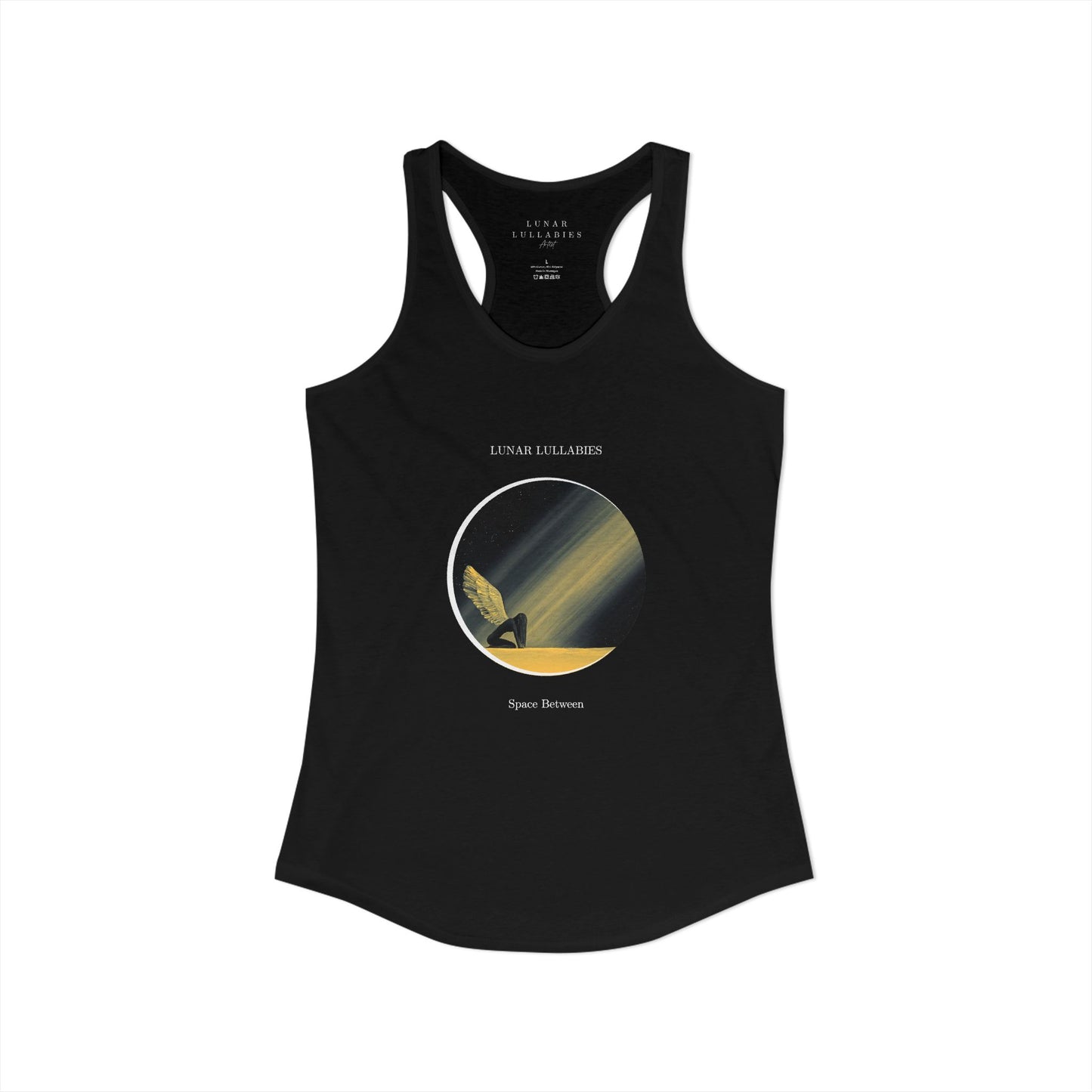 Space Between Racerback Tank — Women's Art Tank