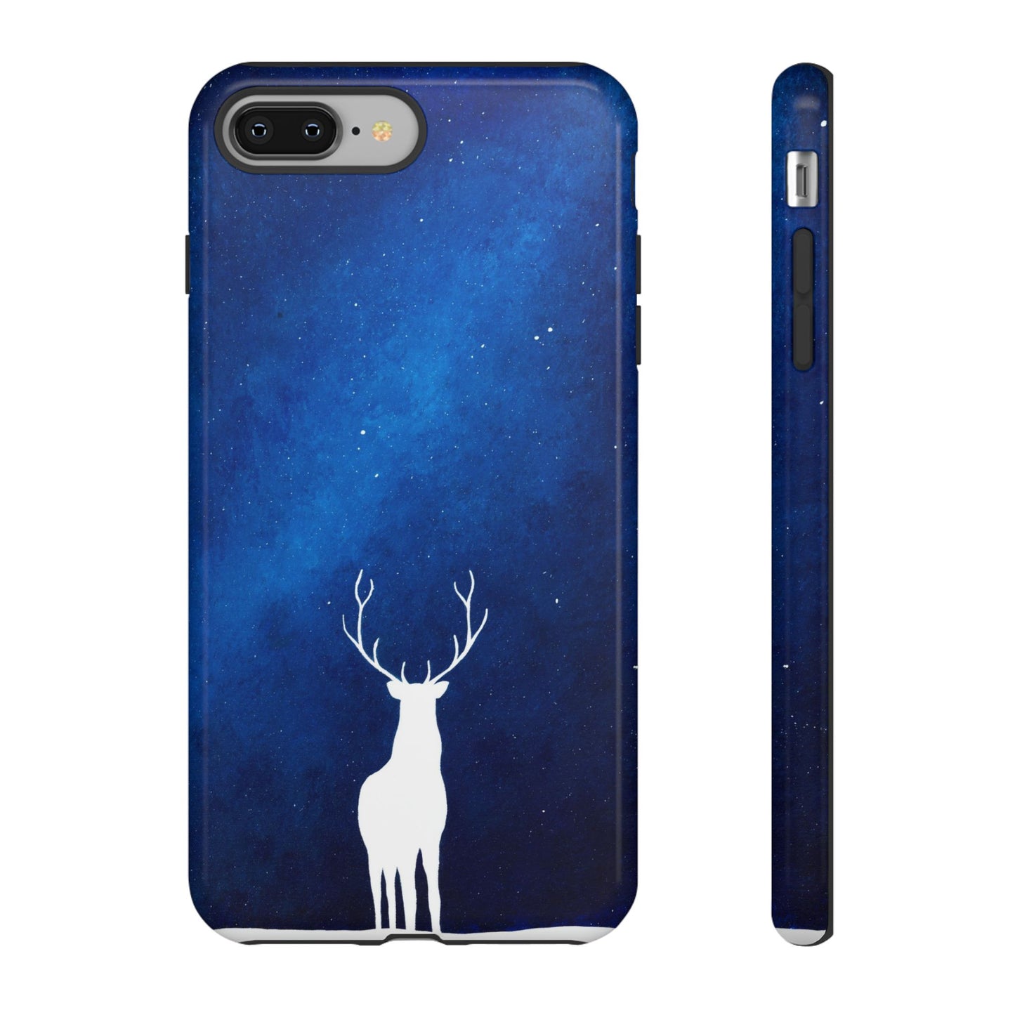 Phone case mockup featuring Guardian’s Watch artwork by Lunar Lullabies