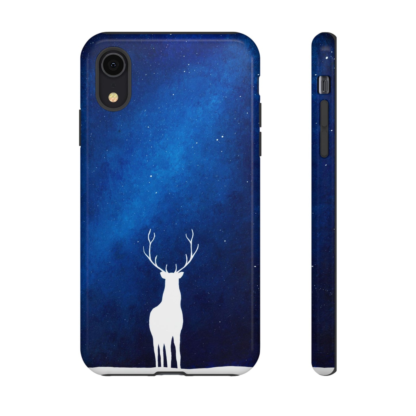 Phone case mockup featuring Guardian’s Watch artwork by Lunar Lullabies