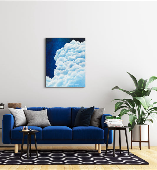 Beneath the Clouds - Original Acrylic Painting