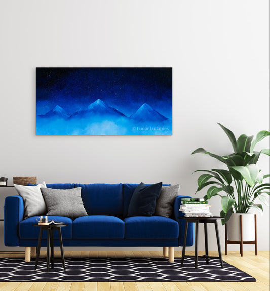 Blue Mountain - Canvas Print