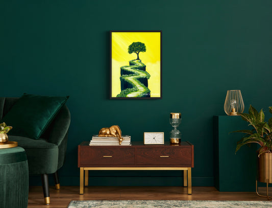 Dressed In Yellow - Canvas Print