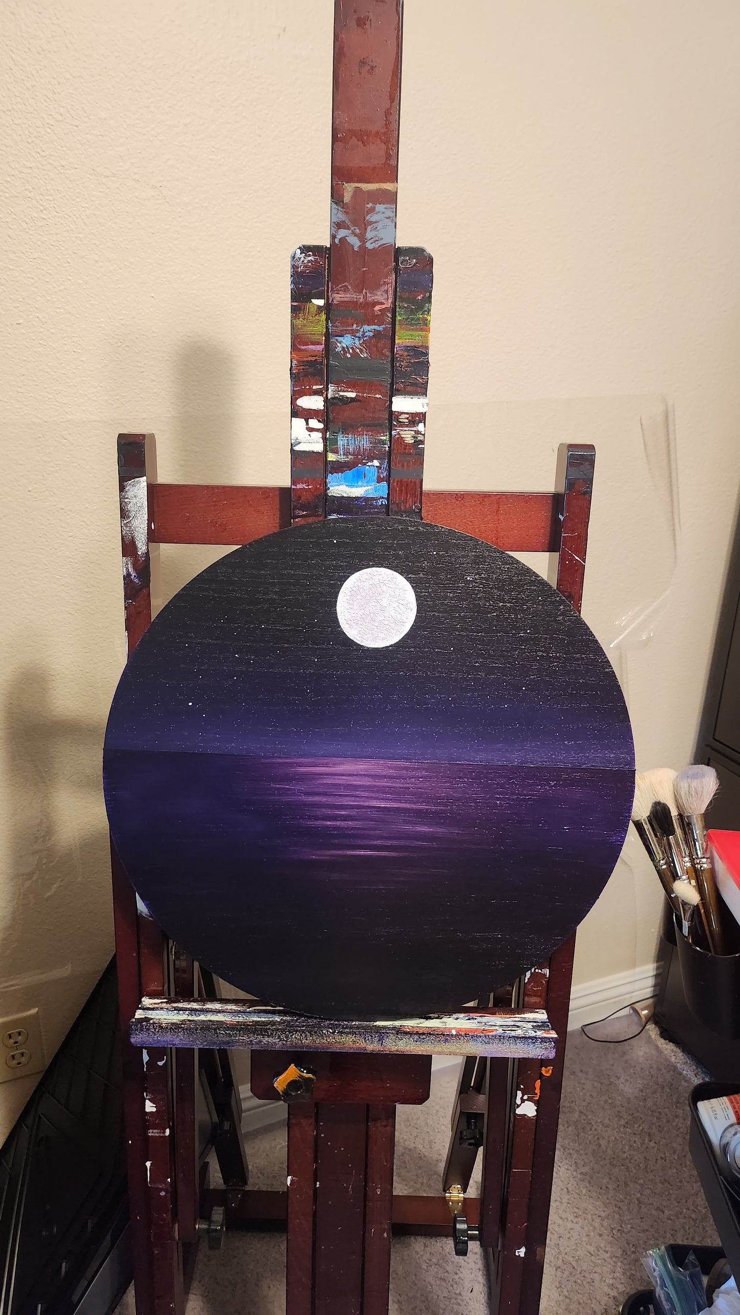 Gold Reflections - Original Acrylic Painting