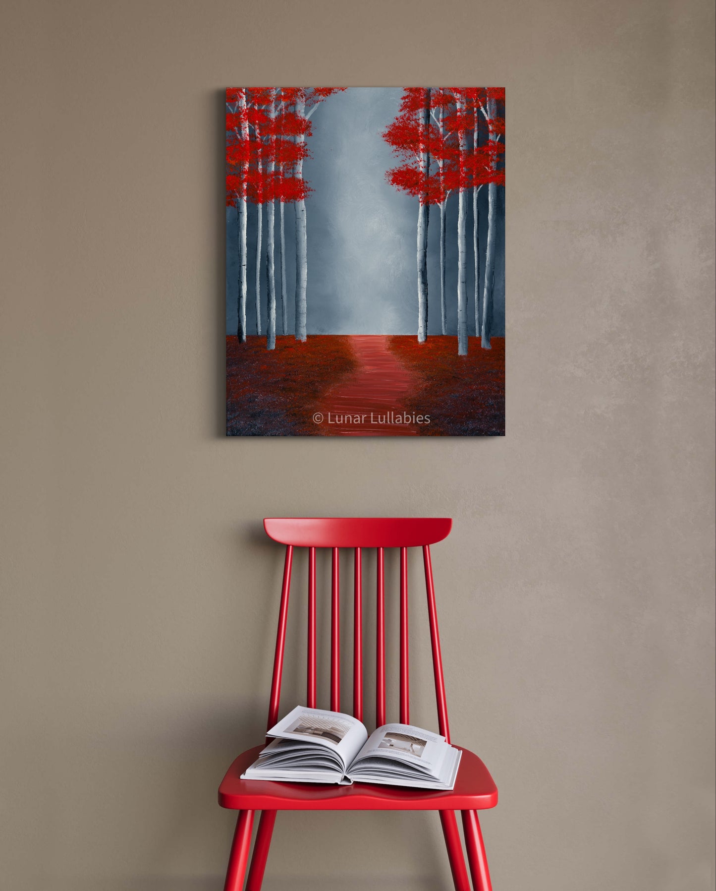 Scarlett’s Fall - Canvas Print