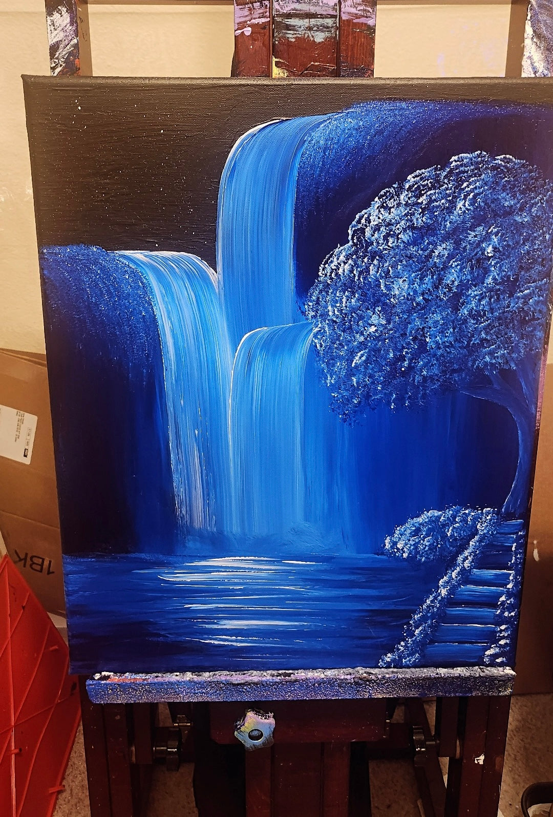 The Fall - Original Acrylic Painting