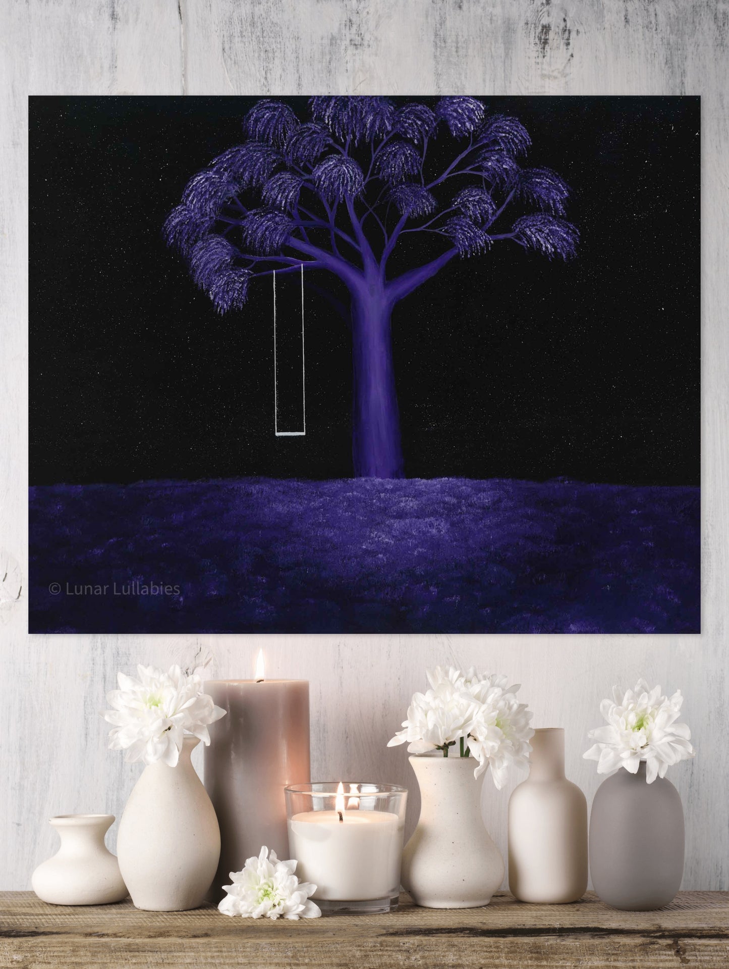 Violet Rays - Fine Art Print