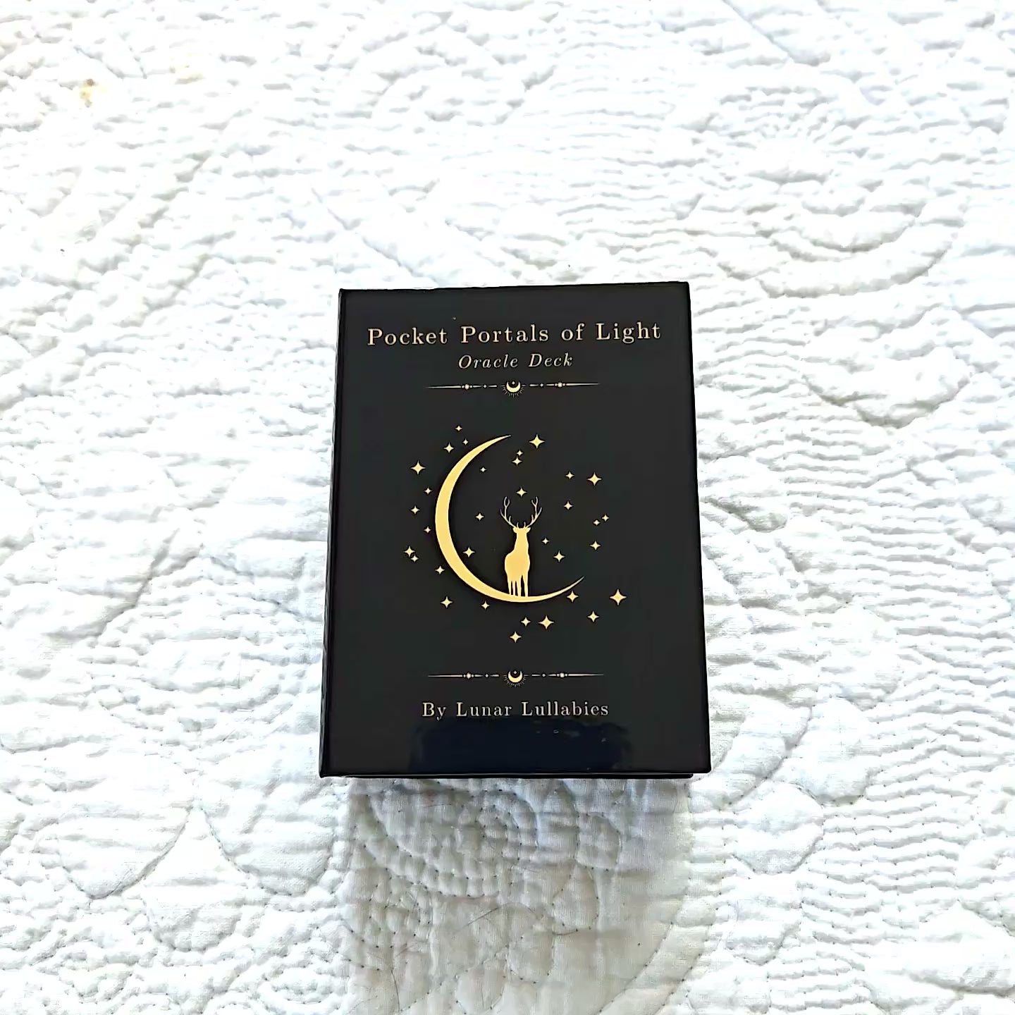 Video of Pocket Oracle Deck box and cards inside